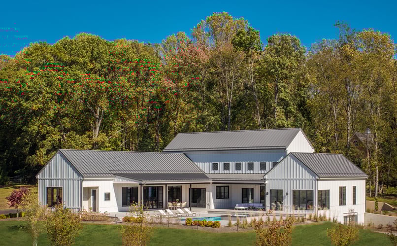 Modern Farmhouse Style Custom Home by AV Architects and Builders in Great Falls Virginia Northern Virginia Custom Home Builders The Vista House