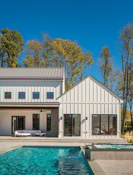 Modern Farmhouse Style Custom Home by AV Architects and Builders in Great Falls Virginia Northern Virginia Custom Home Builders The Vista House Modern Farmhouse Style Custom Home by AV Architects and Builders in Great Falls Virginia Northern Virginia Custom Home Builders The Vista House