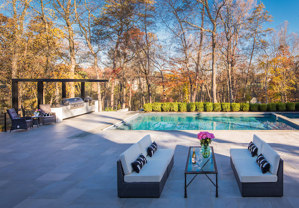 Modern Custom Home Renovation by Design-Build Firm AV Architects and Builders in Great Falls Virginia Northern Virginia Custom Home Builders
