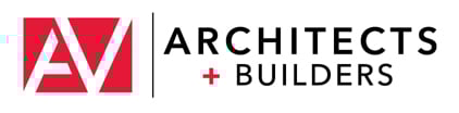 Northern Virginia Custom Home Builders AV Architects and Builders Logo Design-Build Firm in Great Falls Virginia creating modern custom homes