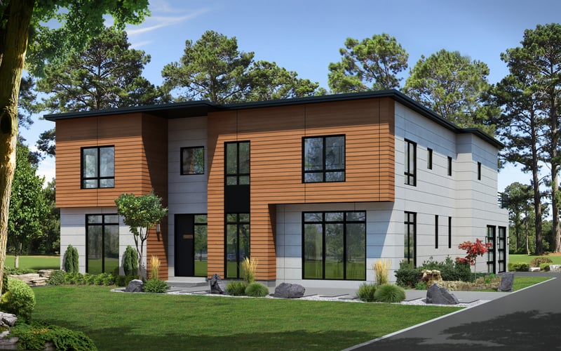 Nido House. Semicustom home models by AV Architects and Builders renowned luxury home builders in Northern Virginia