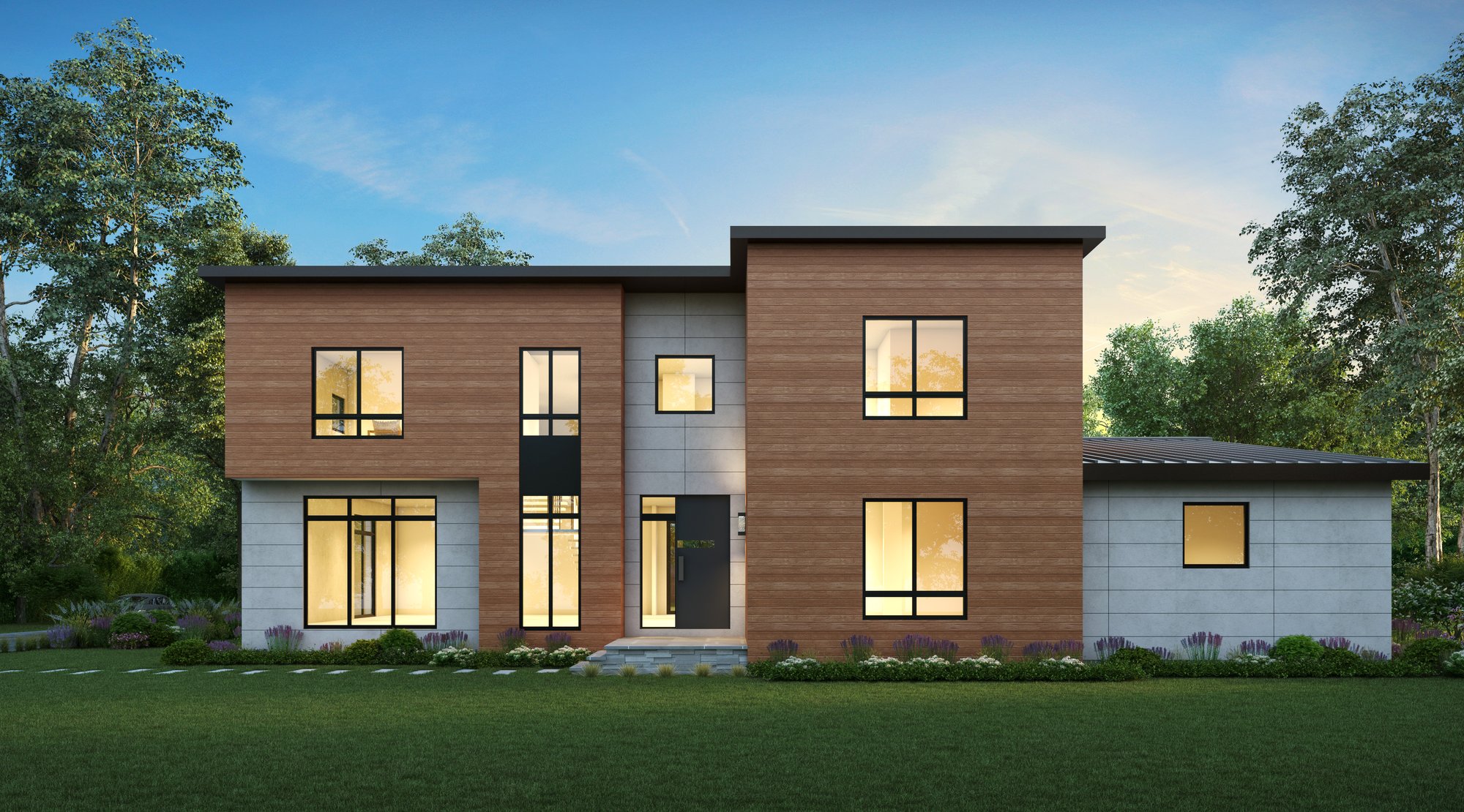 Nido plus house. Semicustom home models by AV Architects and Builders renowned luxury home builders in Northern Virginia