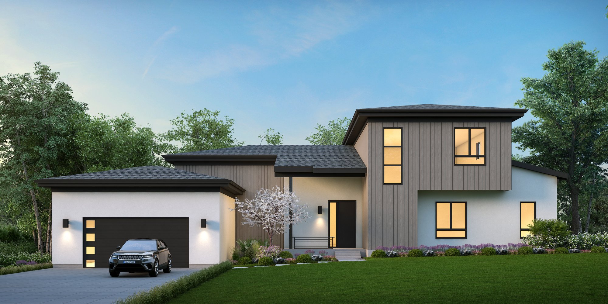 Titania Plus. Semicustom home models by AV Architects and Builders renowned luxury home builders in Northern Virginia