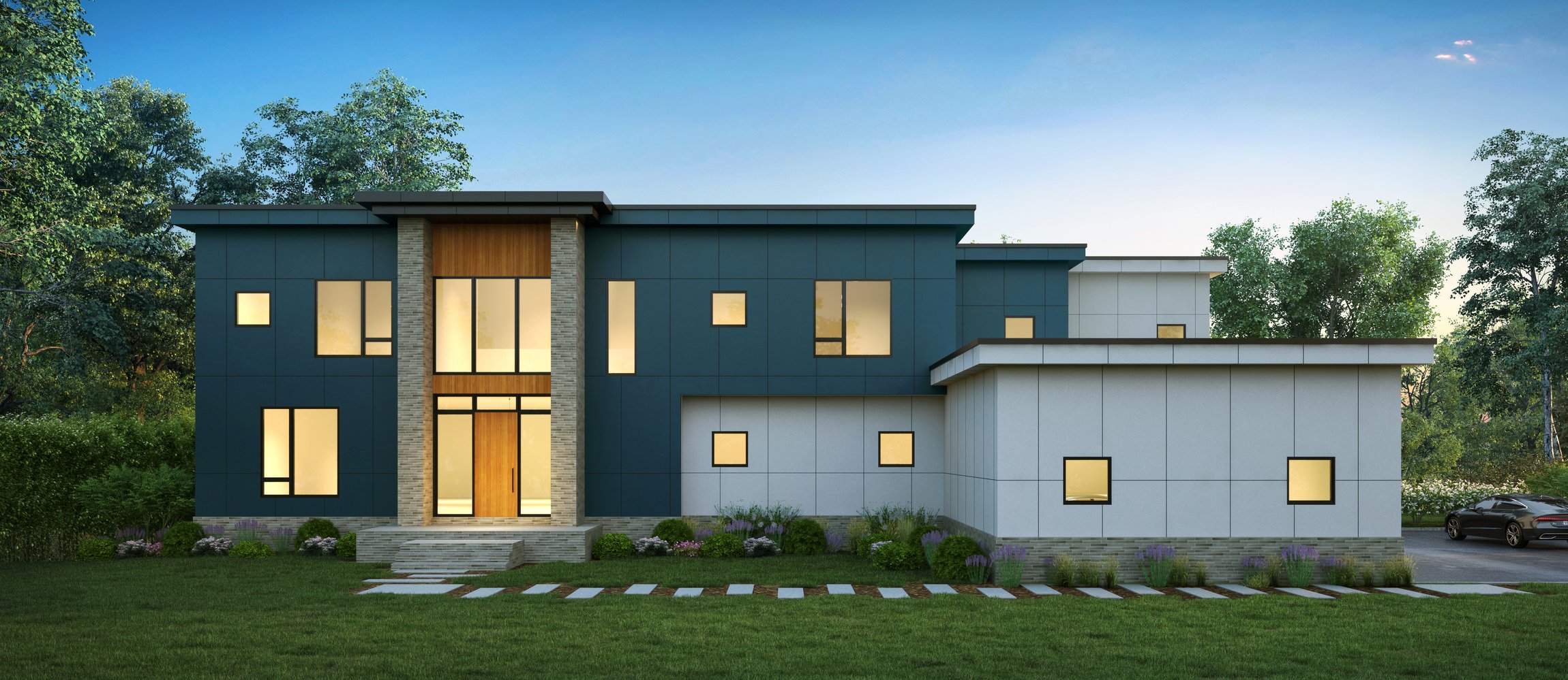 Treetop house. Semicustom home models by AV Architects and Builders renowned luxury home builders in Northern Virginia