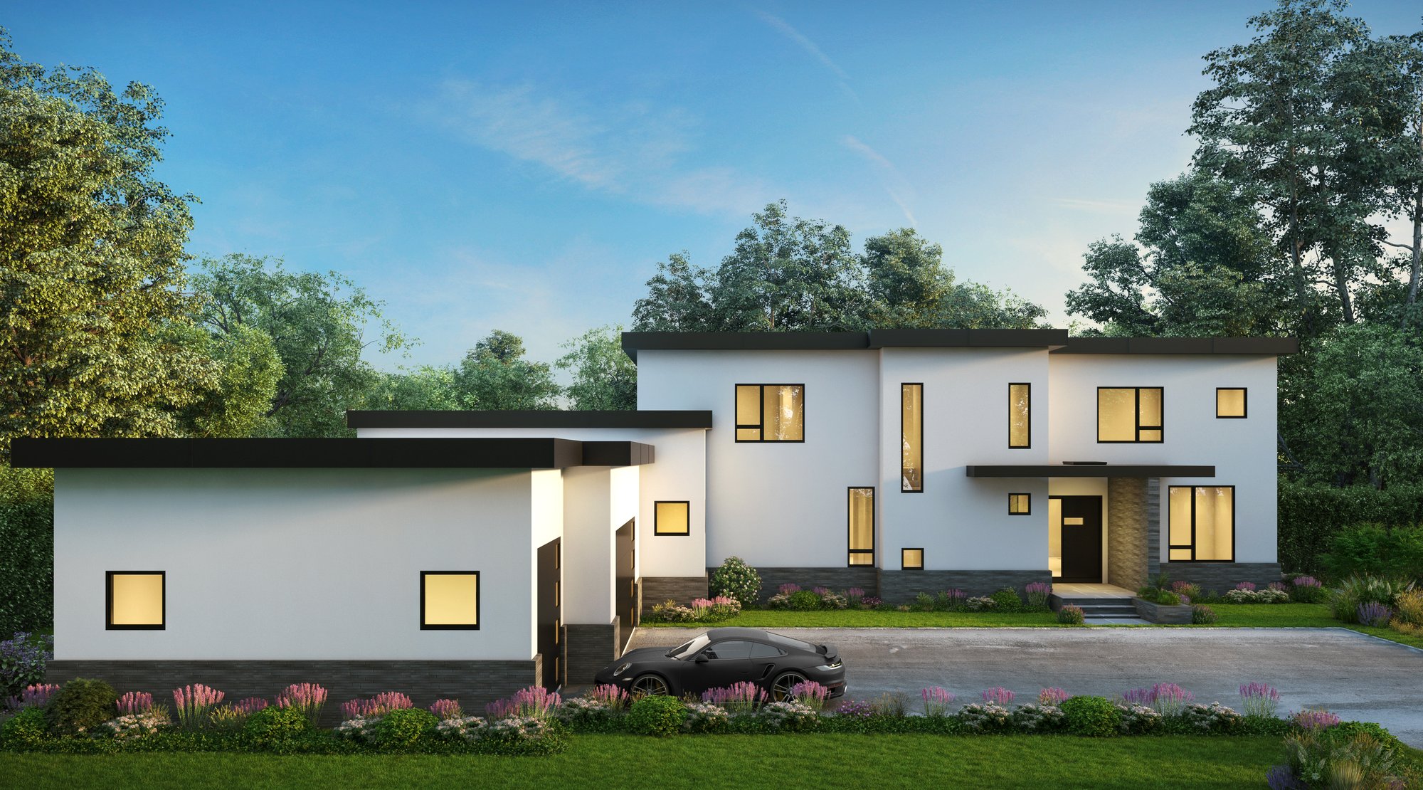 Portal house. Semicustom home models by AV Architects and Builders renowned luxury home builders in Northern Virginia