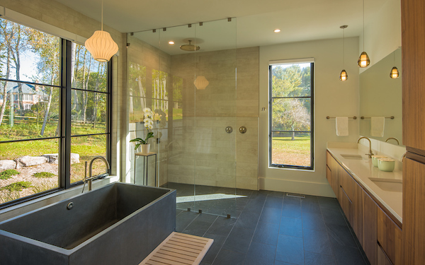 Retreat primary bathroom