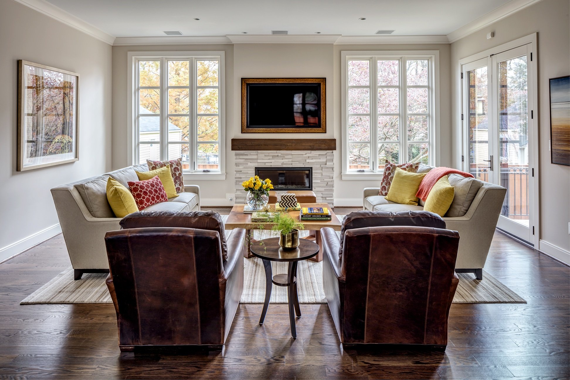 High End Luxury Custom Home by Design Build Firm AV Architects and Builders in Tysons Corner Virginia Northern Virginia Custom Home Builders